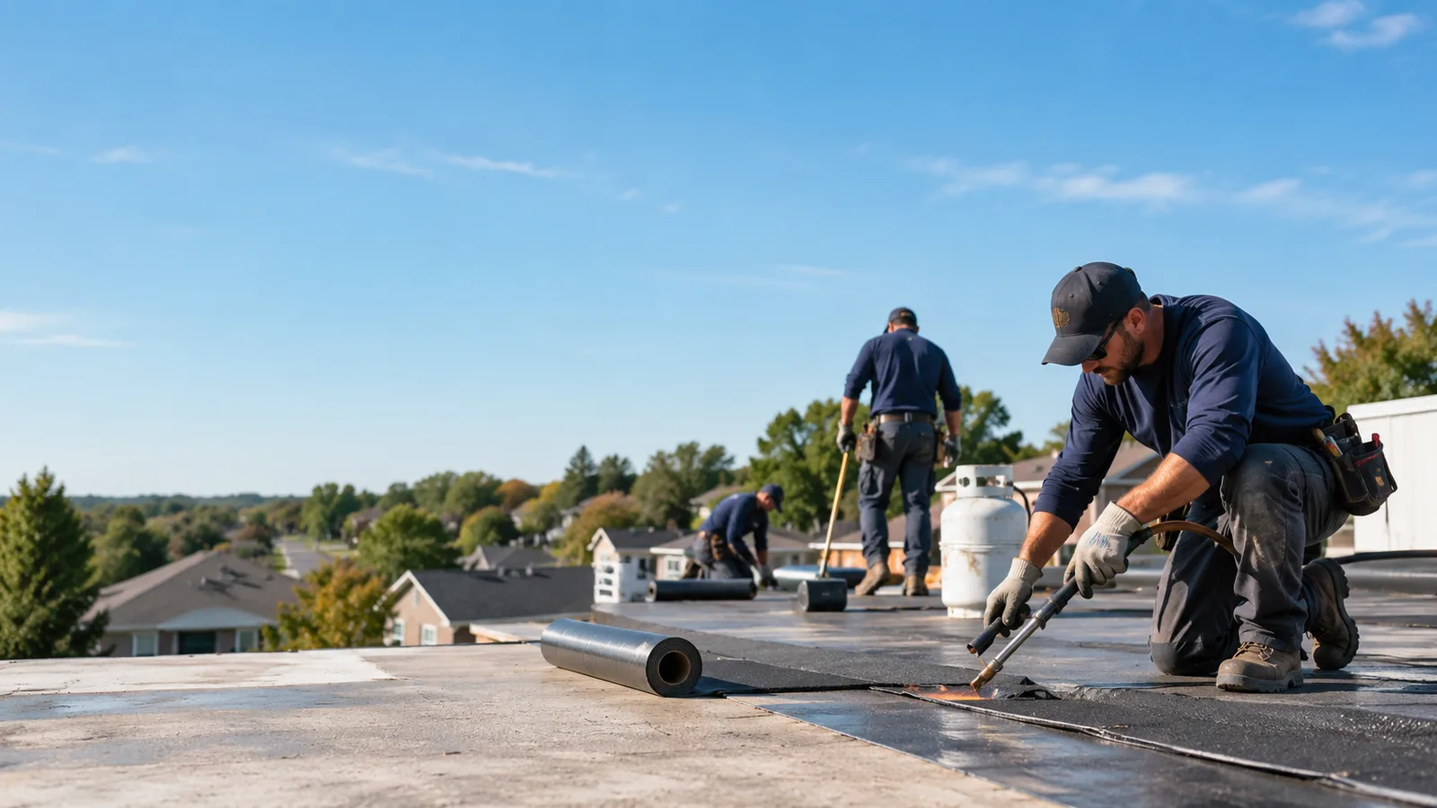 Flat Roof Leak Repair providers in Russell, MA